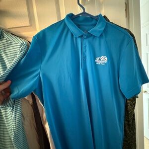 adidas Blue Polo Shirt